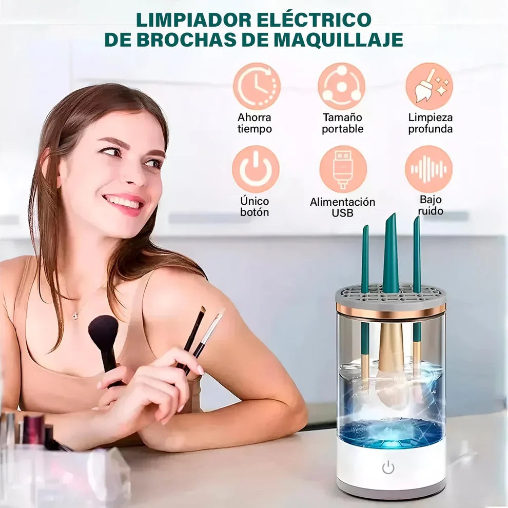 BrushCleaner Pro® - Limpiador de Brochas Eléctrico 🧼 Envío Gratis!🚚