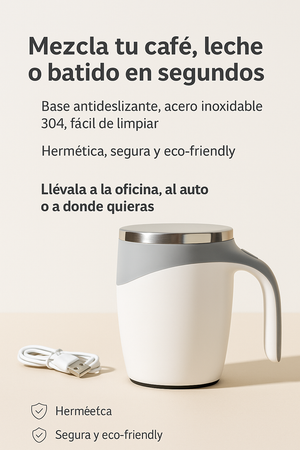 Taza Mezcladora Automática ¡ Más Fácil , Imposible!