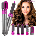 Cepillo Secador Profesional 5 en 1 ¡Transforma tu Cabello en Minutos!