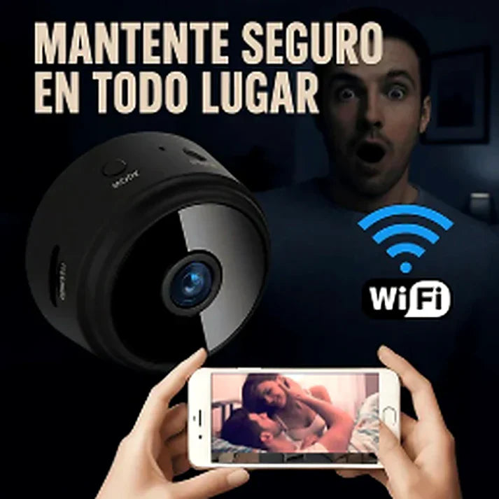 MINI CAMARA ESPÍA/ SEGURIDAD descubre lo que pasa cuando no estás